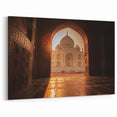 Sunset at Taj Mahal - Moroccan Wall Art for Elegant Decor