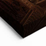 Sunset at Taj Mahal - Moroccan Wall Art for Elegant Decor