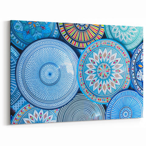 Moroccan Ceramics Patterns - Moroccan Wall Art for Vibrant Decor