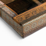 Intricate Moroccan Courtyard - Traditional Moroccan Wall Art