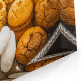 Moroccan Pastry Delight - Culinary Moroccan Wall Art for Kitchen Decor