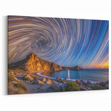Baja California Sur Night Sky Art - Starry Mexico Landscape - Scenic Wall Decor