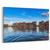 Cambodia Scenic Views - Floating Village on Tonle Sap Lake