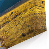 Golden Valley Bhutan Art - Bhutan Scenic Landscape Prints for Home Decor