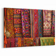 Vibrant Bhutan Textile Art - Bhutan Cultural Patterns Prints for Decor