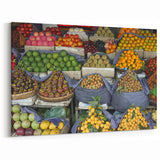 Cambodia Scenic Views - Vibrant Market Fruits Photography