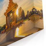 Khmer Culture Artwork - Independence Monument at Sunrise