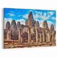 Temples of Cambodia Prints - Ancient Ruins of Bayon Temple