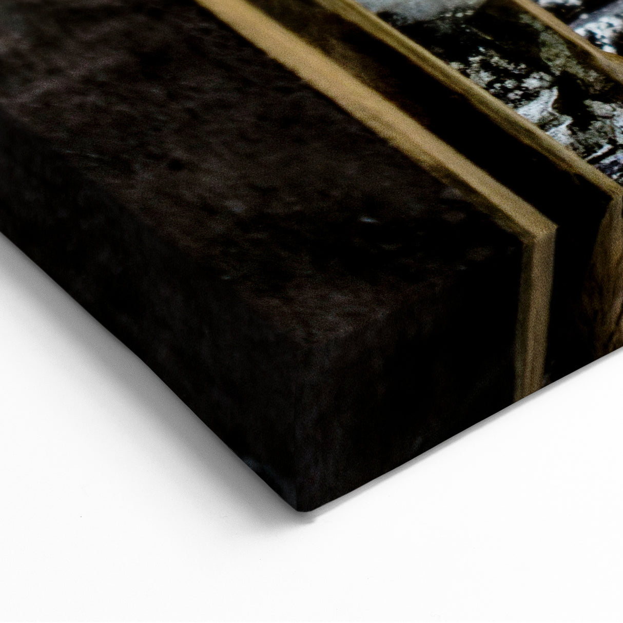 Khmer Culture Artwork - Young Monks in Temple Corridor