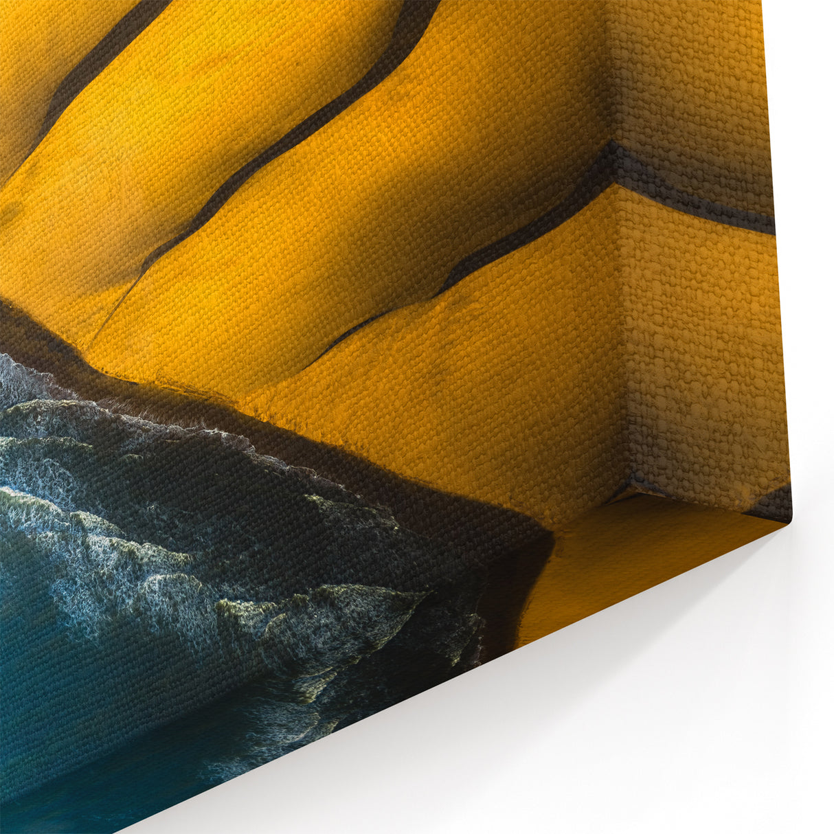 Dynamic Namibia Coastal Art - Abstract Desert & Ocean Photography Prints