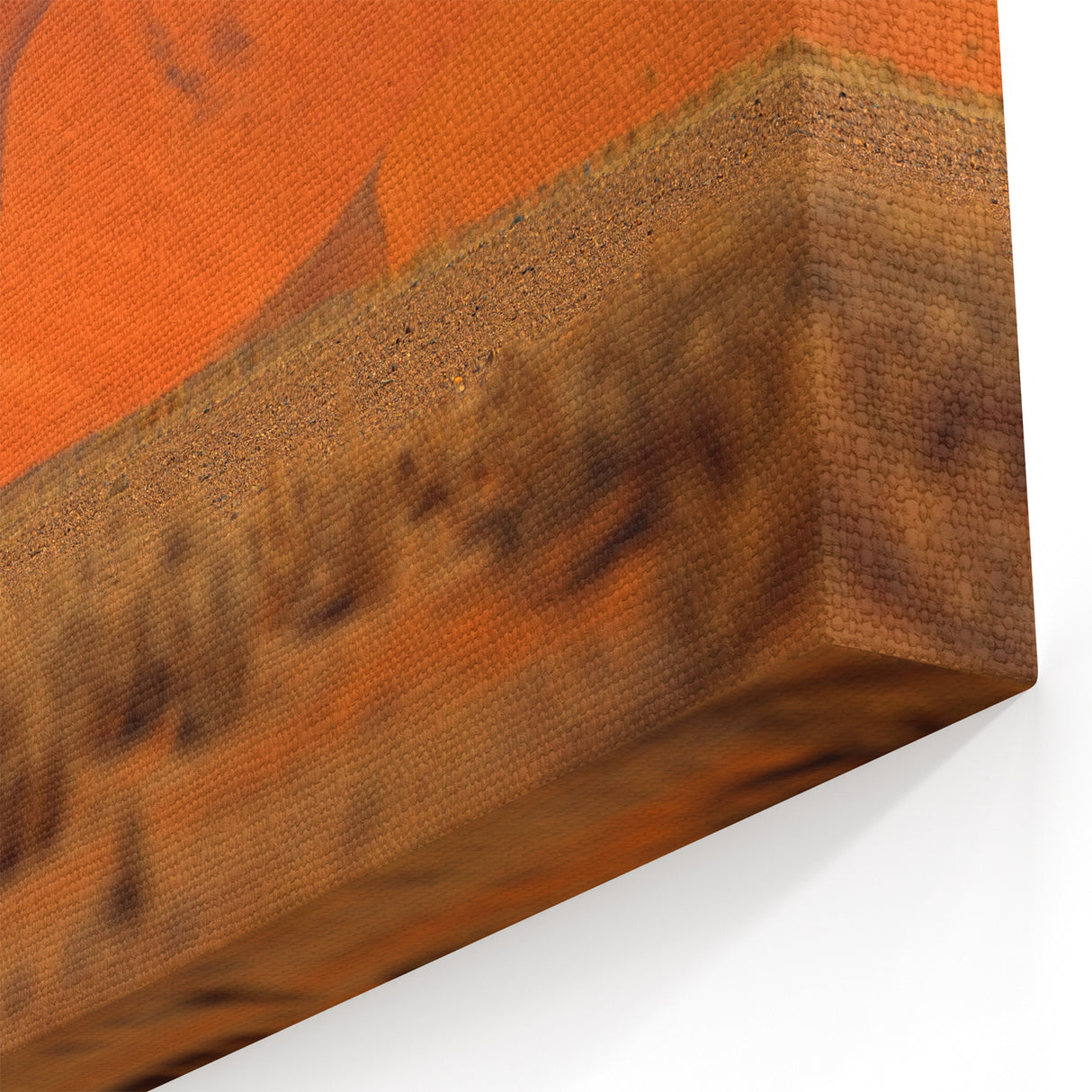 Wildlife of Namibia Art - Majestic Oryx Against Desert Dunes Canvas Print