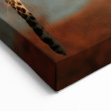 Wildlife of Namibia Art - Majestic Leopard Resting on Tree Branch Print