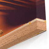 Namibia Art Prints - Dramatic Desert Dunes with Shadows and Solitary Tree