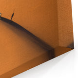 African Desert Wall Art - Solitary Oryx in the Vast Namibian Dunes Print