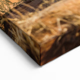 Namibia Wall Art - Resting Oryx Amidst Desert and Greenery Canvas Print