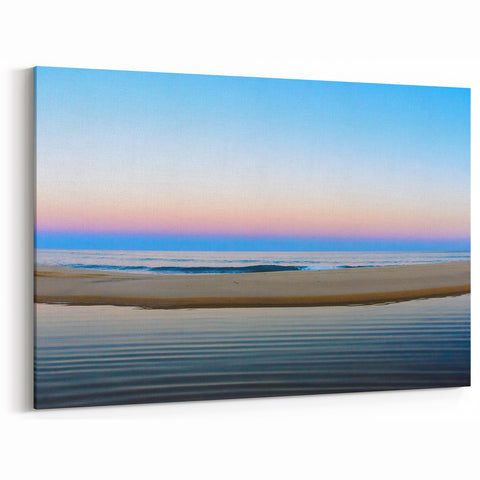 Cabo San Lucas Sunset Beach Wall Art – Peaceful Ocean Horizon Print