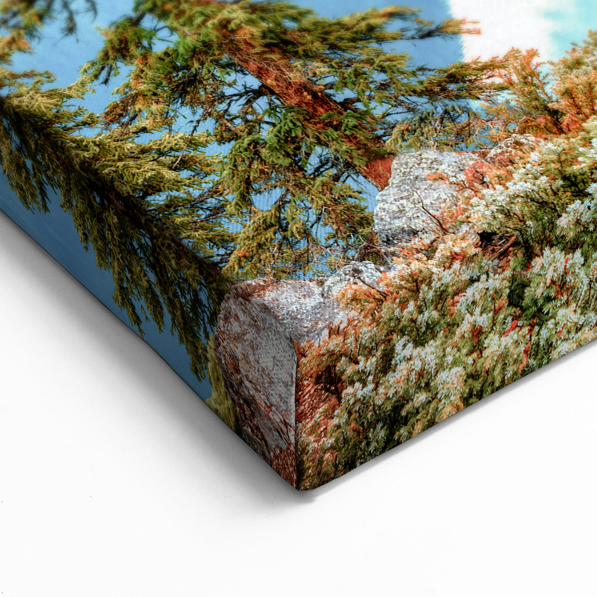 Alberta Nature Print - Panoramic View of Moraine Lake and Canadian Rockies