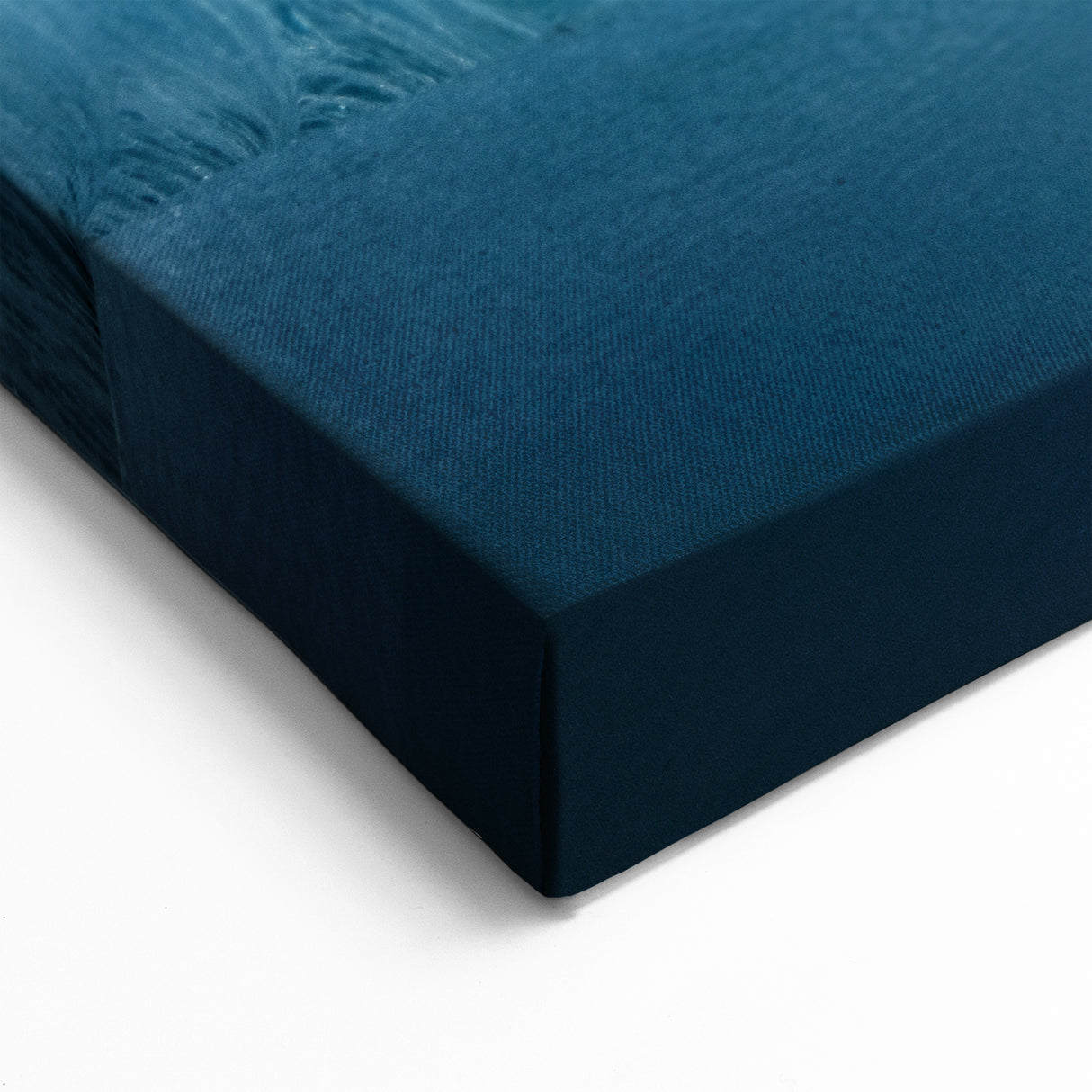 Alberta Iceberg Art - Frozen Lake Sunrise with Glowing Ice Wall Art