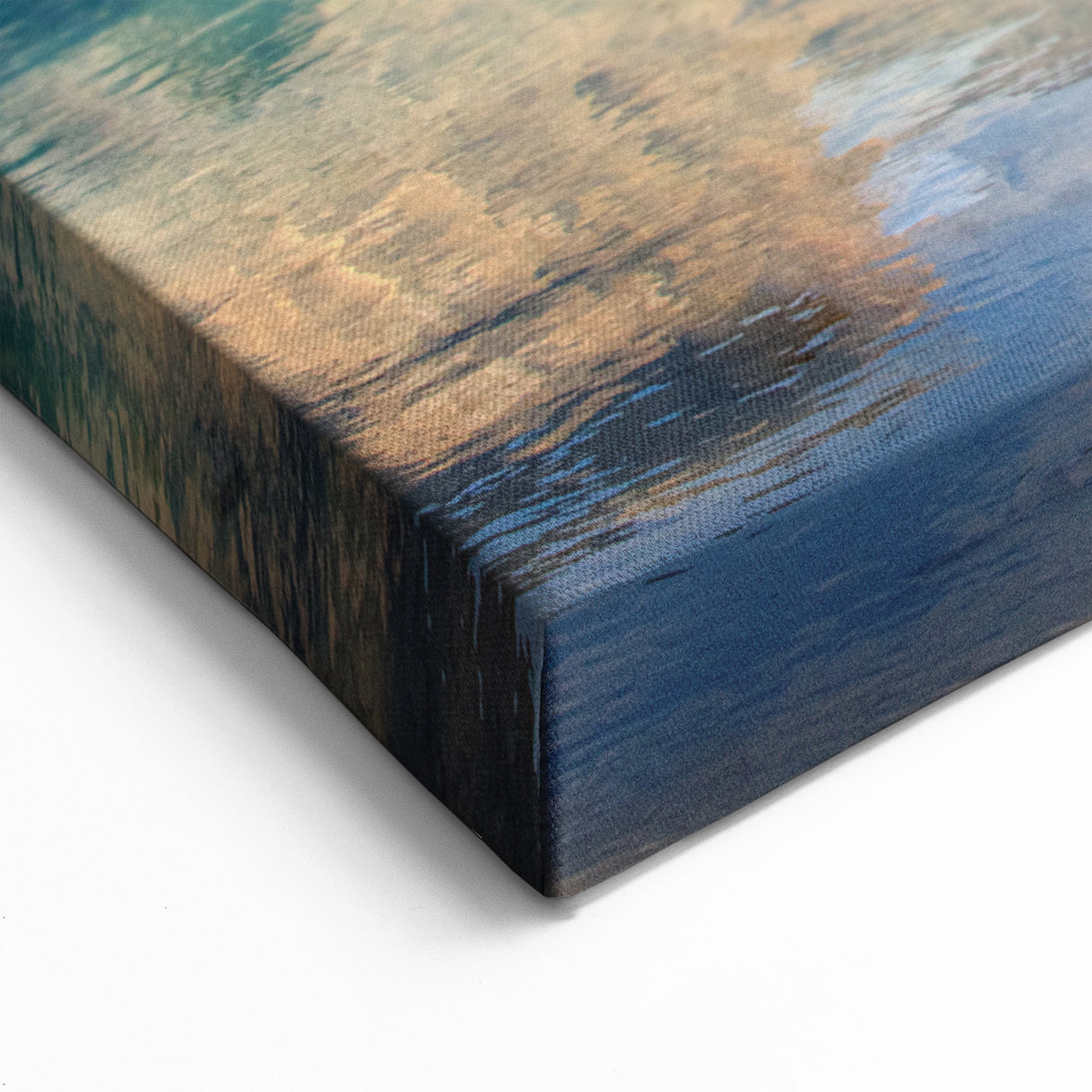 Alberta Spirit Island Wall Art - Scenic Spirit Island on Maligne Lake with Majestic Mountains