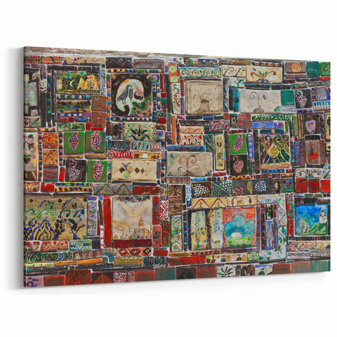 Georgia Wall Art - Vibrant Georgia Scenery Mosaic Scenic Georgia Art