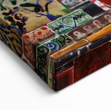 Georgia Wall Art - Vibrant Georgia Scenery Mosaic Scenic Georgia Art