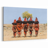 Cultural Procession in Namibia – African Heritage Wall Art Print