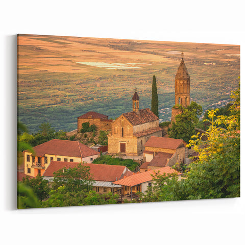 Georgia Wall Art - Historic Village View Scenic Georgia Photography Art