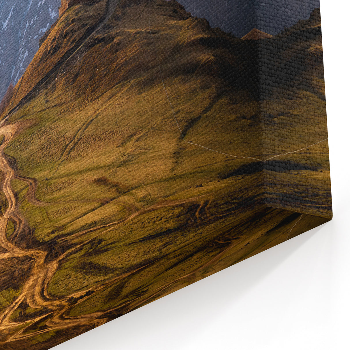 Georgia Photography Art - Remote Church Georgia Scenery Canvas Art