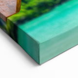 Seychelles Travel Sign Art – Island Direction Photography Wall Print