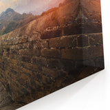 Great Wall Sunset Canvas Art – Stunning Chinese Scenery Wall Decor