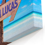 Cabo San Lucas Wall Art – Coastal Sign Photography Print for Home Decor