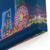 Vibrant Georgia Night Cityscape Art - Stunning Georgia Photography Print