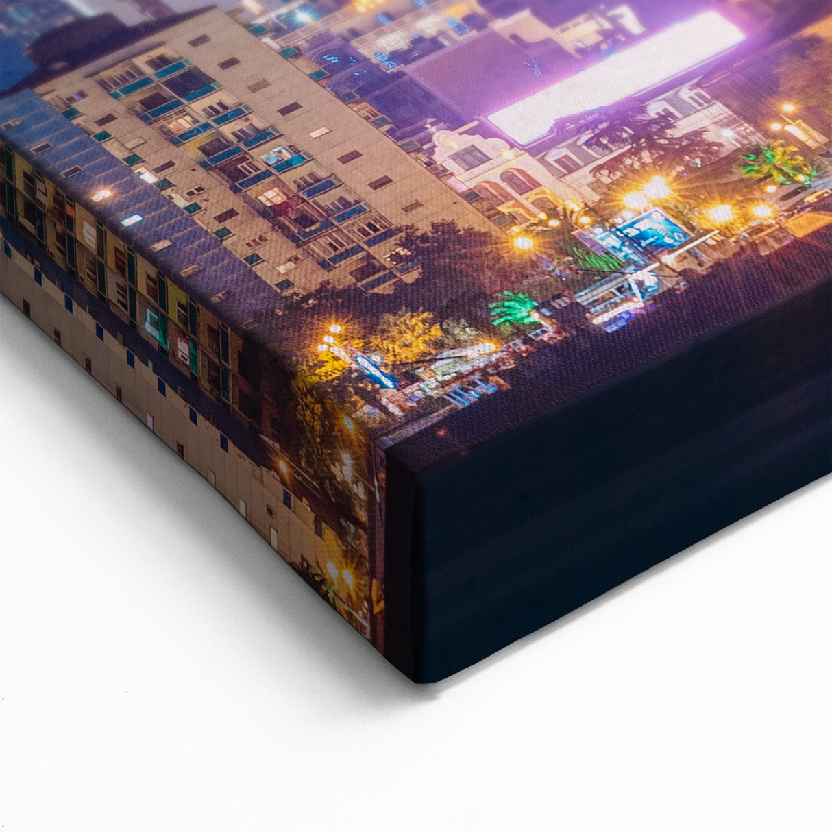 Vibrant Georgia Night Cityscape Art - Stunning Georgia Photography Print