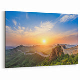 Great Wall Panorama Canvas Art – Stunning Chinese Landscape Wall Decor