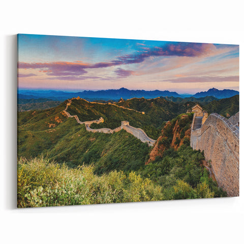 Great Wall Panorama Canvas Art – Stunning Chinese Landscape Wall Decor