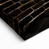 Misty Great Wall Canvas Art – Atmospheric Chinese Landscape Wall Decor