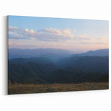 Serene Georgia Mountain Landscape Art - Breathtaking Georgia Nature Print