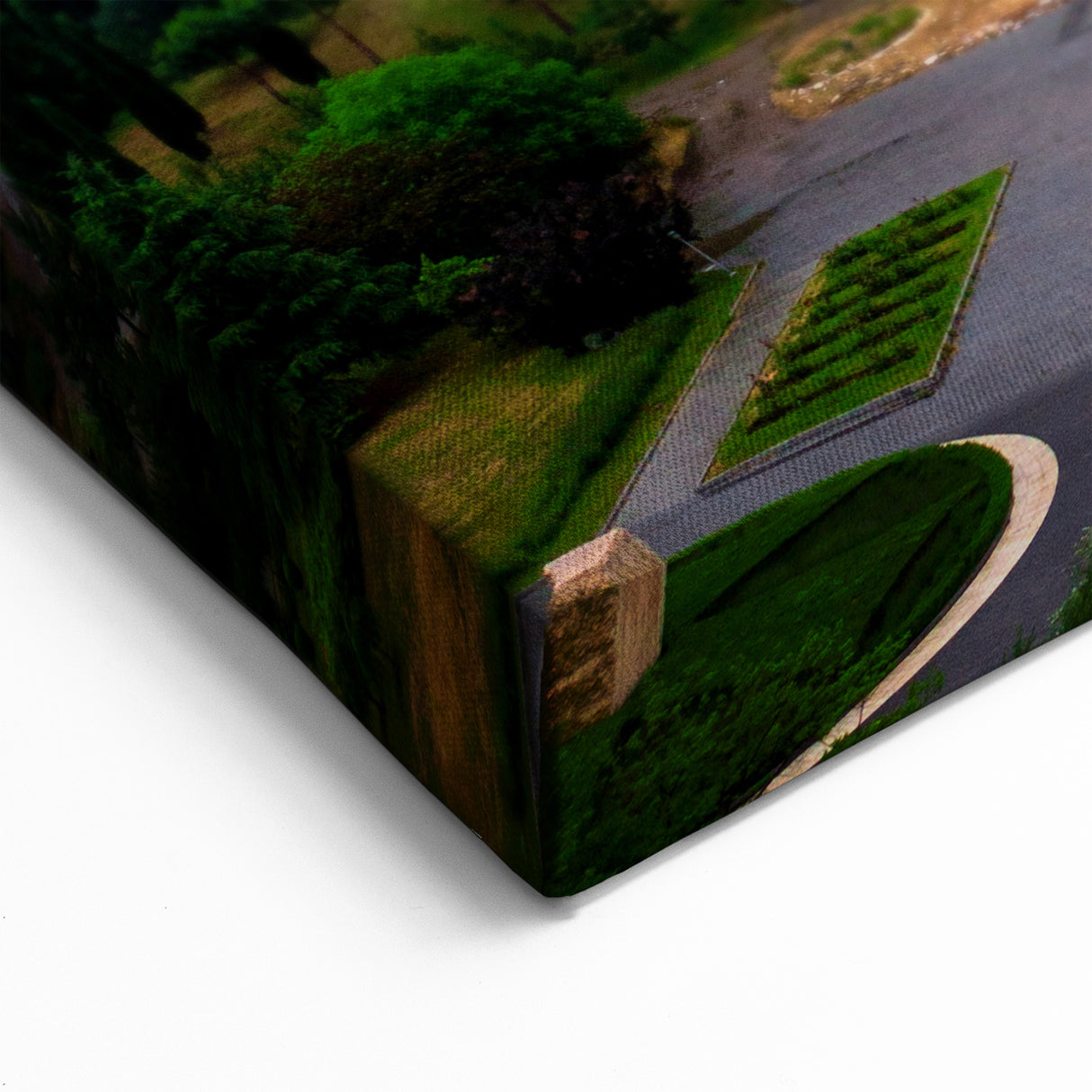 Majestic Georgia Cathedral Wall Art - Captivating Sunset Photography Print