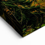 Vibrant Autumn Georgia Landscape Art - Stunning Fall Mountain Photography