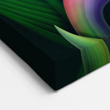 Exotic Bird of Paradise Wall Art | Colorful Tropical Flower Canvas Print