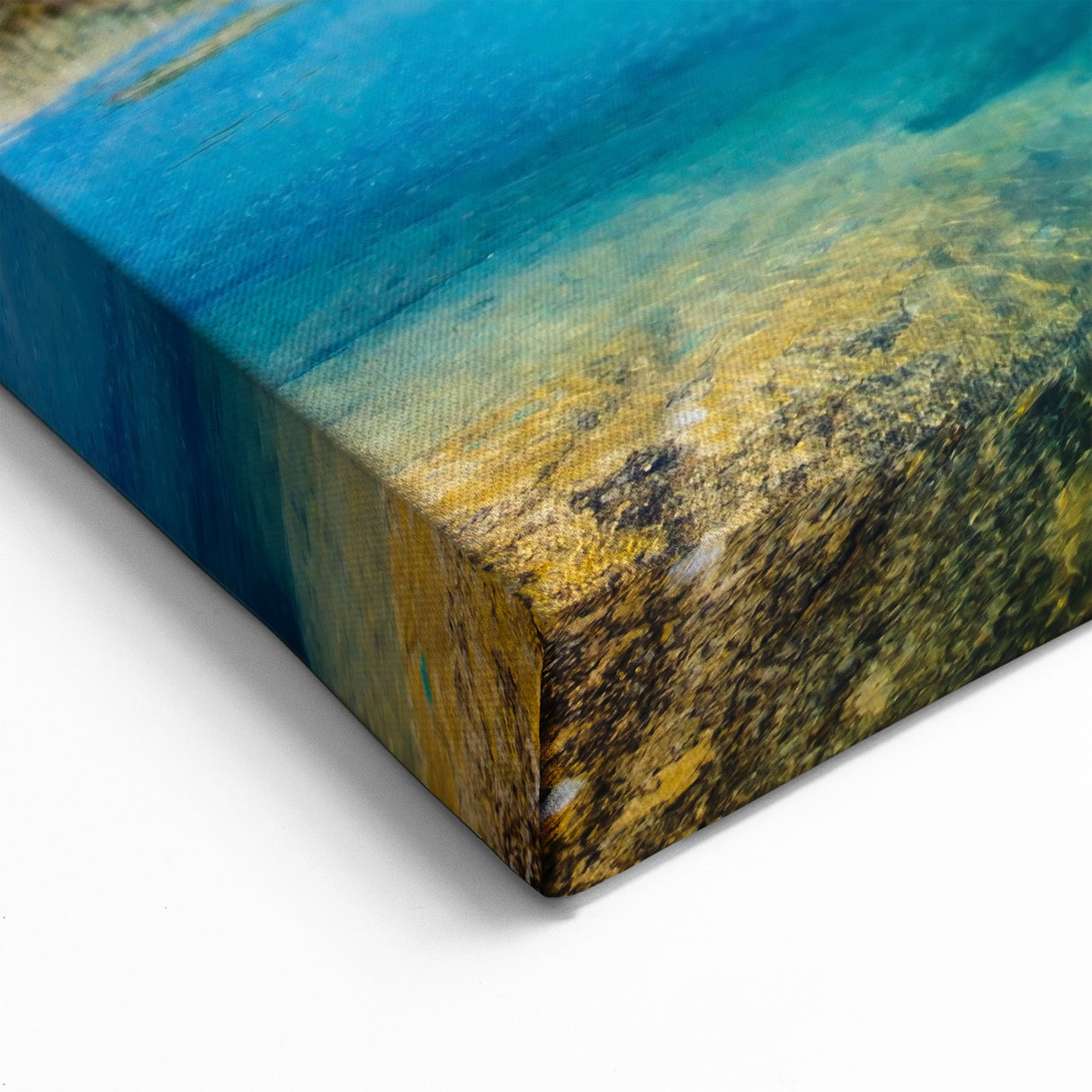 Cape Town Wall Art - Crystal Blue Waters and Majestic Mountain Scenery