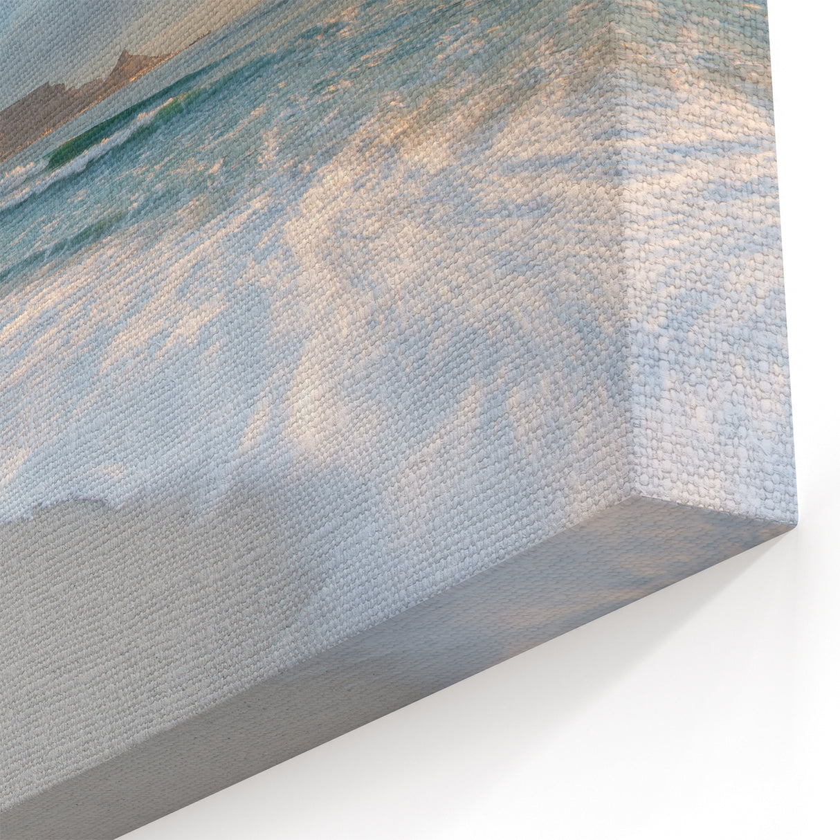 South Africa Wall Art - Tranquil Beach Scene with Table Mountain View