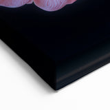 Vibrant Pink Blossom Bonsai Tree Wall Art - Zen-Inspired Canvas Decor