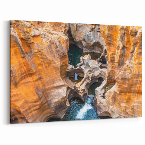 South African Canyon Art - Stunning Natural Rock Formations Wall Art
