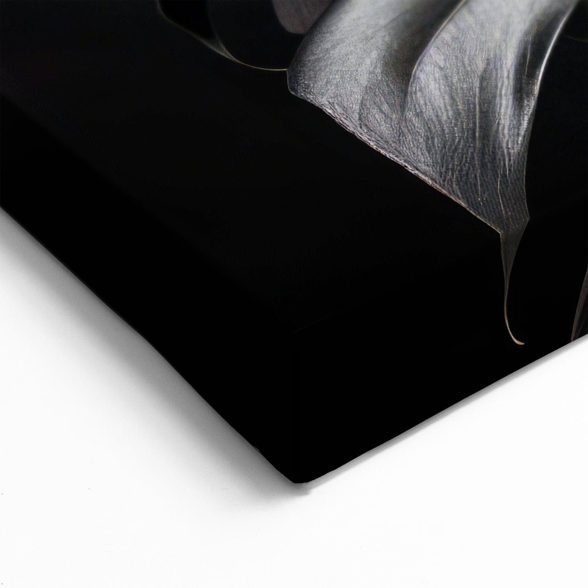 Black Monstera Leaf Wall Art - Minimalist Botanical Decor for Modern Spaces