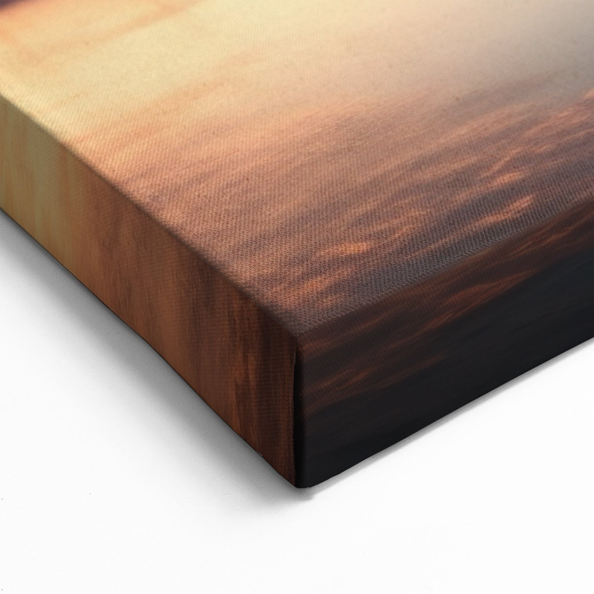 Cape Town Canvas Art - Sunset Cityscape with Table Mountain View