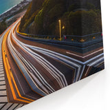 South Africa Wall Art - Coastal Road Sunset with Ocean Views