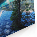 Crystal-Clear Mountain Lake Art – British Columbia’s Scenic Wilderness