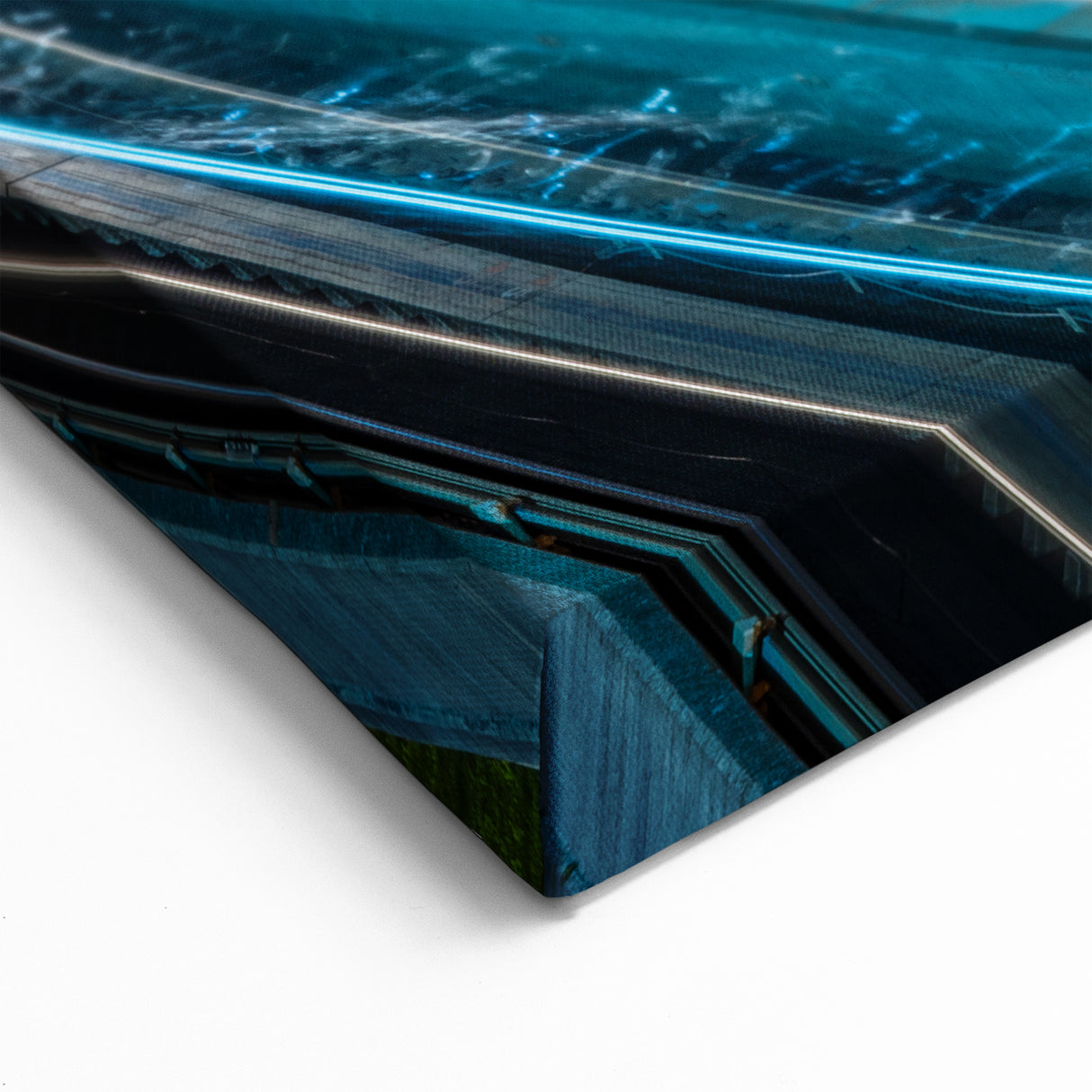 Vancouver Nightlife Cityscape Art – Neon Lights & Urban Skyline