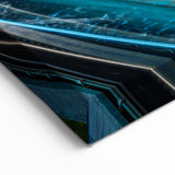 Vancouver Nightlife Cityscape Art – Neon Lights & Urban Skyline